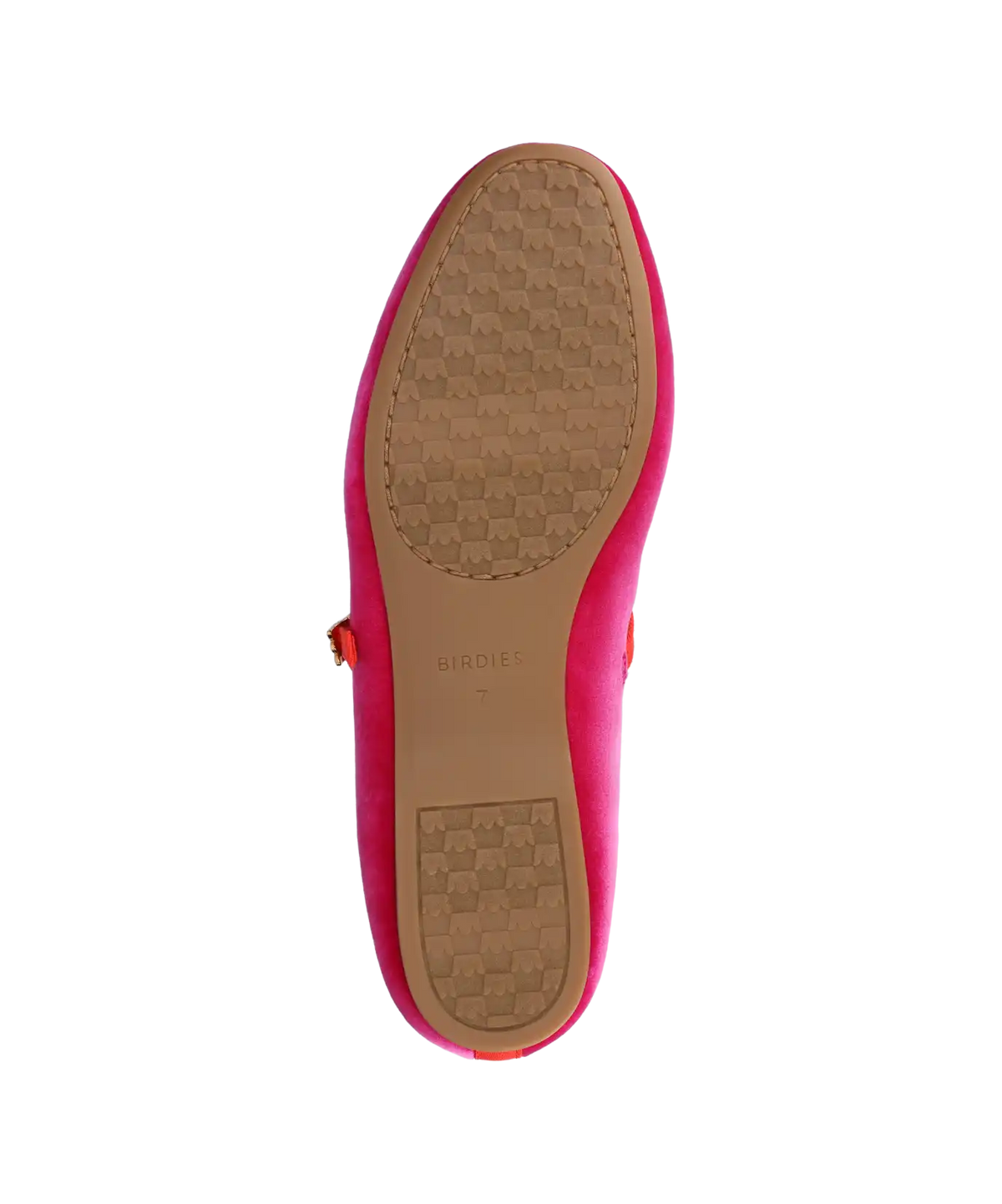 The Hummingbird Mary Jane - Hot Pink Velvet