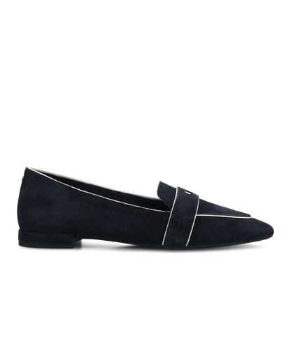 The Sparrow Loafer - Navy Suede