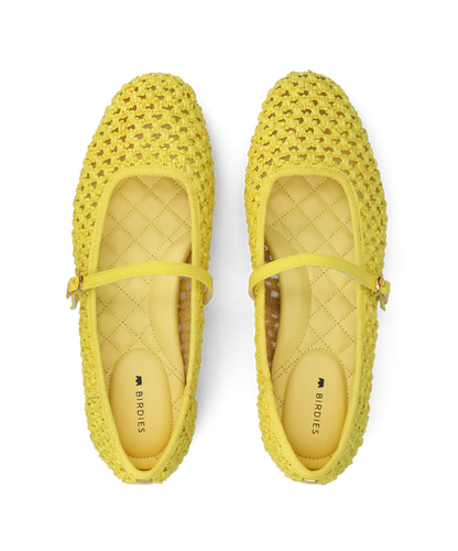 The Hummingbird Mary Jane - Sunflower Openweave