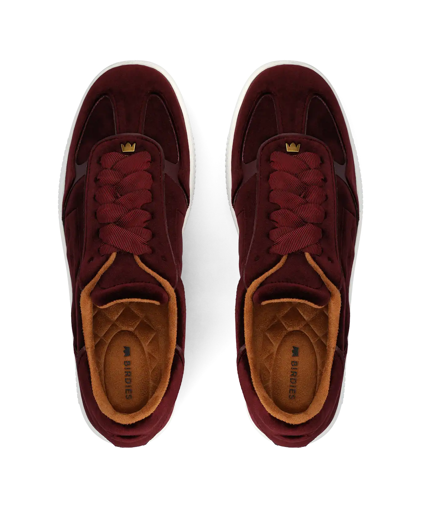 The Jay Sneaker - Burgundy Velvet