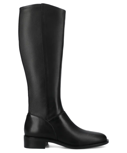 The Starling Tall Boot - Black Leather