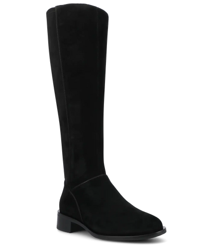 The Starling Tall Boot - Black Suede
