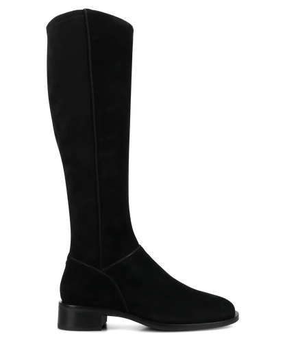 The Starling Tall Boot - Black Suede