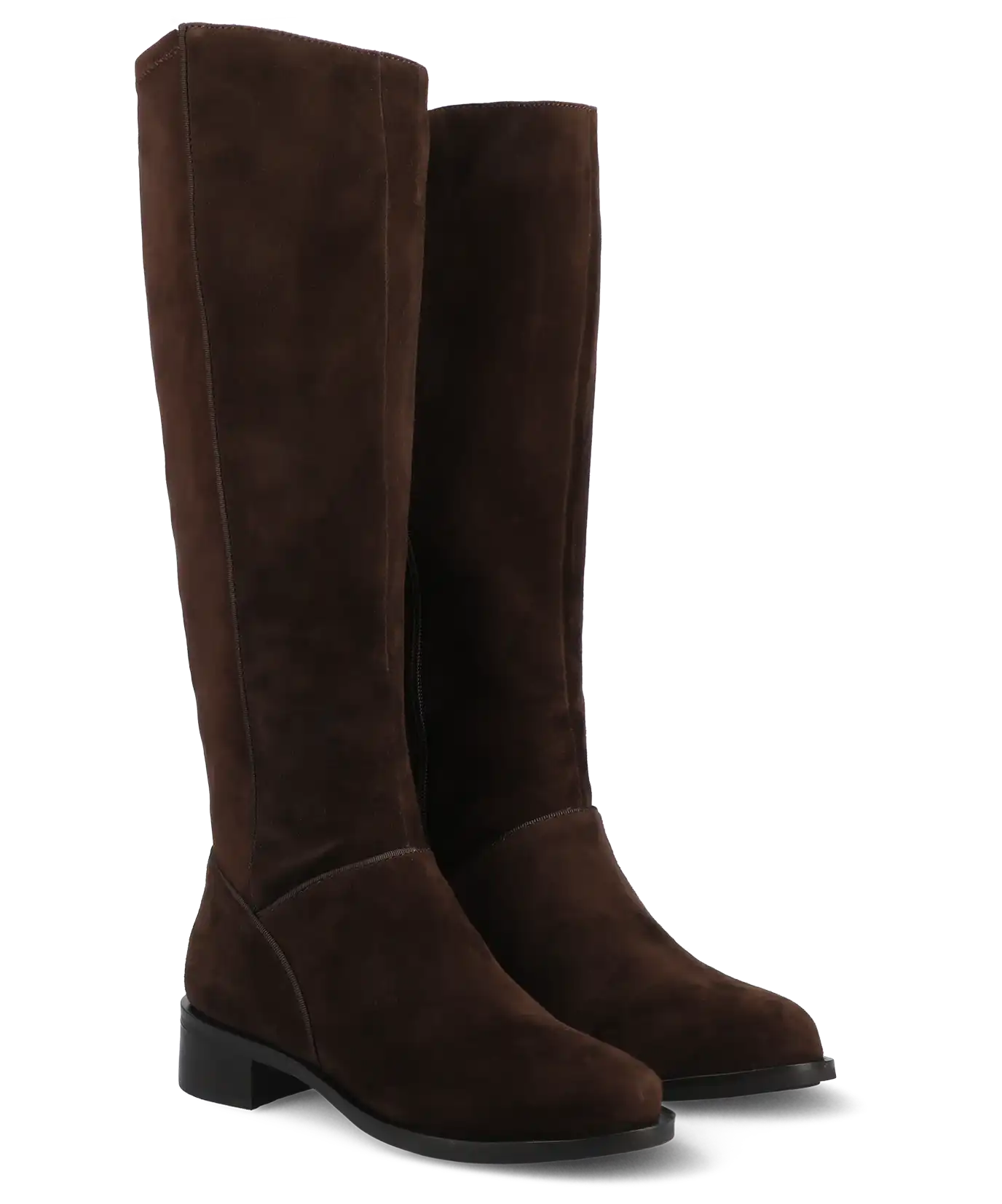 The Starling Tall Boot - Chocolate Suede