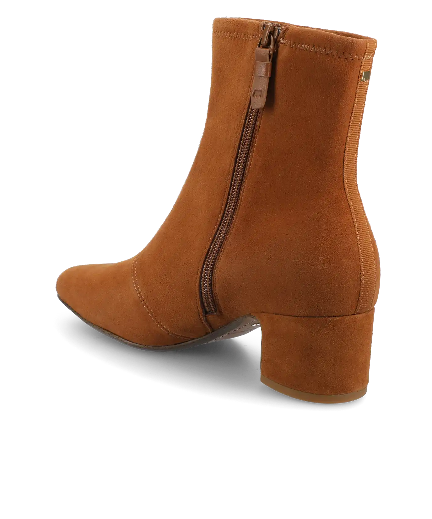 The Starling 50 Bootie - Tan Stretch Suede