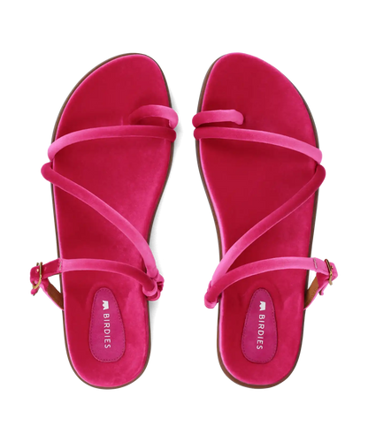 The Sunbird String - Hot Pink Velvet
