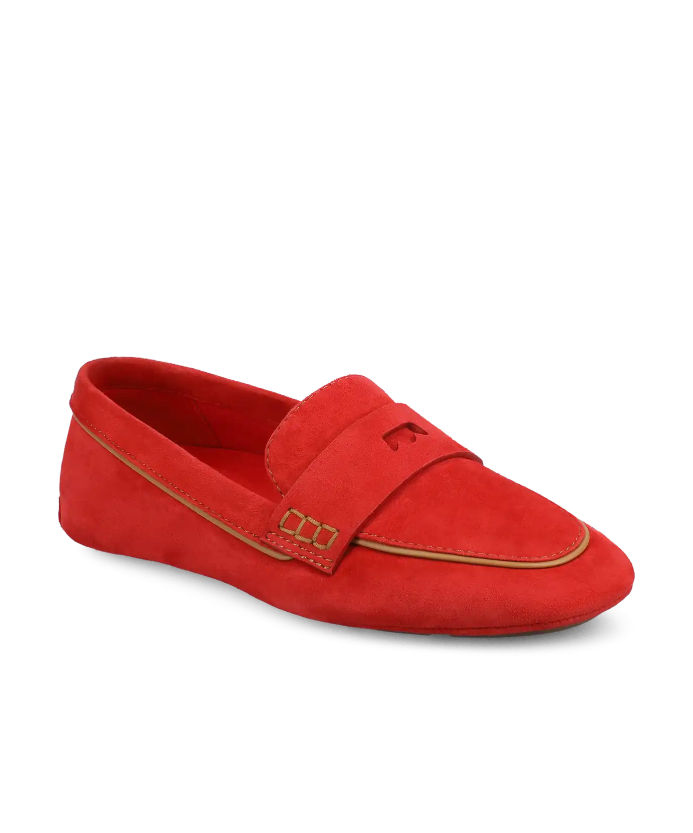 The Vesper Driver - Red Suede